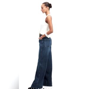 Madewell Superwide-Leg Blue Jeans Softdrape Denim Edition Size 29 NWT